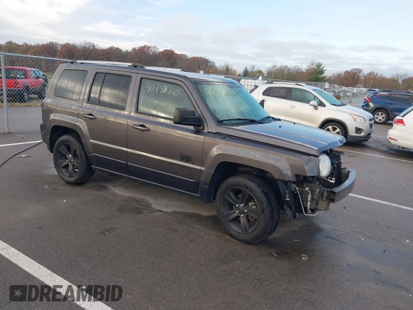 2016 Jeep Patriot High Altitude with VIN 1C4NJRFB9GD681312, listed as a IAAI auction lot 40748710 with 97,471 mi miles and . Bid and sale history available at DreamBid. Image 1.