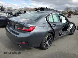 2019 BMW 3 Series 330i xDrive with VIN 3MW5R7J59K8B00893, listed as a Copart auction lot 47220575 with Not Provided miles and Salvage Title. Bid and sale history available at DreamBid. Image 3.