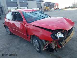 2005 Hyundai Accent GLS with VIN KMHCG35C65U348300, listed as a Copart auction lot 77847614 with 141,102 mi miles and Salvage Title. Bid and sale history available at carsss.com. Image 4.