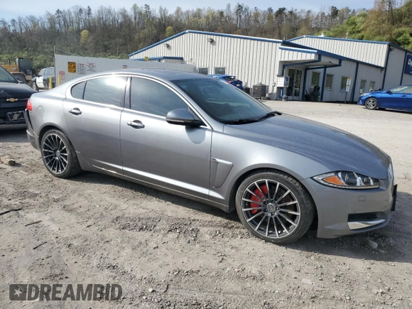 2012 Jaguar XF Portfolio with VIN SAJWA0HB9CLS28855, listed as a Copart auction lot 51770025 with 0 mi miles and Salvage Title. Bid and sale history available at carsss.com. Image 4.