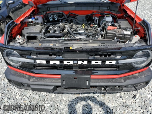 2023 Ford Bronco с VIN 1FMDE5DH0PLB63705, выставлен на аукционе Copart как лот 53321445 с пробегом 19 498 миль миль и Списание • Salvage title. История ставок и продаж доступна на DreamBid. Изображение 12.