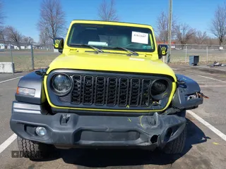 2024 Jeep Wrangler Willys with VIN 1C4PJXDN8RW111092, listed as a IAAI auction lot 41812607 with 34,873 mi miles. Bid and sale history available at carsss.com. Image 12.