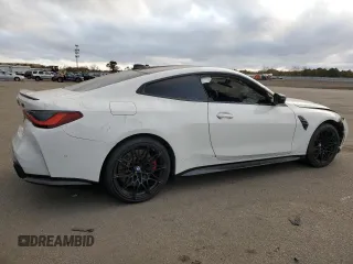 2021 BMW M4 Competition with VIN WBS33AZ0XMCG66070, listed as a Copart auction lot 78260074 with 13,518 mi miles and Salvage Title. Bid and sale history available at carsss.com. Image 3.