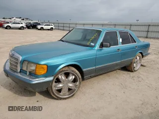 1991 Mercedes-Benz 300 with VIN WDBCA24E5MA591209, listed as a Copart auction lot 75225064 with 185,102 mi miles and Salvage title. Bid and sale history available at DreamBid. Image 1.