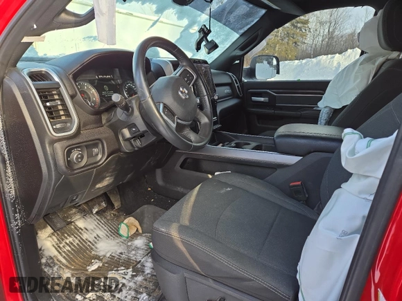 2022 Ram 2500 Big Horn with VIN 3C6UR5DL0NG431036, listed as a Copart auction lot 85461914 with 35,449 mi miles and Salvage title. Bid and sale history available at DreamBid. Image 7.