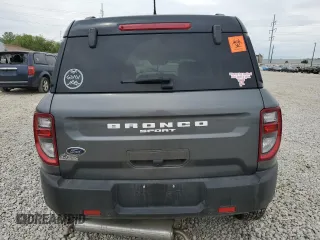 2024 Ford Bronco Sport Outer Banks with VIN 3FMCR9C68RRF08281, listed as a Copart auction lot 56272655 with Not provided miles and Salvage title. Bid and sale history available at DreamBid. Image 6.