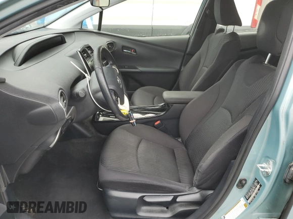 2016 Toyota Prius Four z VIN JTDKARFU1G3006158, wystawiony jako Copart lot #56500265 z przebiegiem 57 418 mil mil oraz Szkoda całkowita • Salvage title. Historia ofert i sprzedaży dostępna na DreamBid. Obrazek 7.