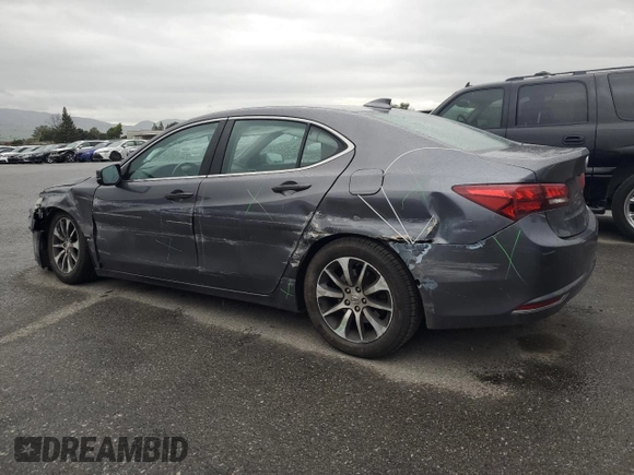 2017 Acura TLX w/Technology Pkg with VIN 19UUB1F5XHA001068, listed as a Copart auction lot 48588985 with 60,850 mi miles and Salvage Title. Bid and sale history available at carsss.com. Image 2.