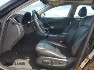 2006 Lexus IS 250 with VIN JTHBK262062006027, listed as a Copart auction lot 52679345 with 232,564 mi miles and Salvage Title. Bid and sale history available at DreamBid. Image 7.