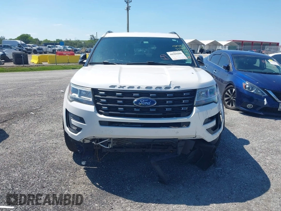 2017 Ford Explorer XLT with VIN 1FM5K7DH7HGE08535, listed as a IAAI auction lot 40965886 with 39,796 mi miles and . Bid and sale history available at DreamBid. Image 6.