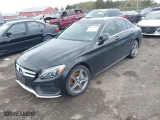 2015 Mercedes-Benz C-Class C 300 Luxury with VIN 55SWF4KB3FU001733, listed as a IAAI auction lot 41959600 with 102,980 mi miles. Bid and sale history available at carsss.com. Image 2.