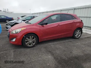 2014 Hyundai Elantra GT with VIN KMHD35LH0EU177036, listed as a Copart auction lot 43741685 with 95,356 mi miles and Salvage Title. Bid and sale history available at carsss.com. Image 1.