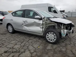 2016 Nissan Versa S with VIN 3N1CN7AP3GL848165, listed as a Copart auction lot 53156985 with 64,681 mi miles and Salvage Title. Bid and sale history available at carsss.com. Image 4.
