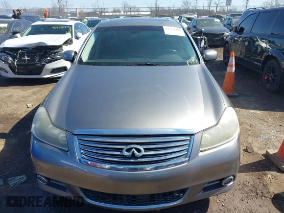 2010 Infiniti M with VIN JN1CY0AR7AM960352, listed as a IAAI auction lot 41754408 with 227,408 mi miles. Bid and sale history available at carsss.com. Image 12.