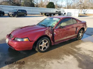 2004 Ford Mustang Standard with VIN 1FAFP40424F127406, listed as a Copart auction lot 87647265 with 203,350 mi miles and Salvage Title. Bid and sale history available at carsss.com. Image 1.