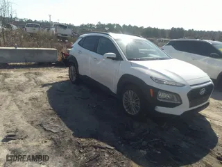 2021 Hyundai Kona SEL with VIN KM8K2CAA5MU724773, listed as a IAAI auction lot 41647534 with 83,667 mi miles. Bid and sale history available at carsss.com. Image 1.