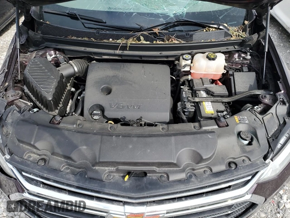 2019 Chevrolet Traverse LT Cloth with VIN 1GNERGKW9KJ201891, listed as a Copart auction lot 58089915 with 71,660 mi miles and Salvage title. Bid and sale history available at DreamBid. Image 12.