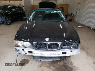 2001 BMW 5 Series 530iA with VIN WBADT63461CF04935, listed as a Copart auction lot 61252214 with 186,050 mi miles and Salvage Title. Bid and sale history available at carsss.com. Image 5.