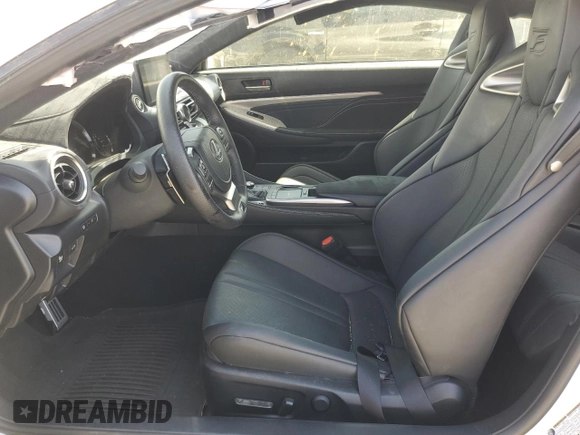 2024 Lexus RC with VIN JTHAP5BC3R5008936, listed as a Copart auction lot 60244375 with 39,857 mi miles and Salvage title. Bid and sale history available at DreamBid. Image 7.