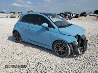 2017 FIAT 500 Abarth z VIN 3C3CFFFH3HT580312, wystawiony jako Copart lot #52361935 z przebiegiem 70 917 mil mil oraz Szkody całkowita. Historia ofert i sprzedaży dostępna na DreamBid. Obrazek 4.