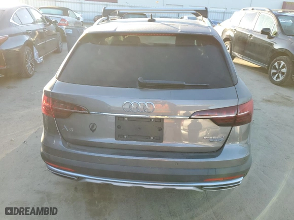 2021 Audi A4 allroad Premium Plus with VIN WA18AAF42MA004562, listed as a Copart auction lot 88798545 with 47,296 mi miles and Salvage Title. Bid and sale history available at carsss.com. Image 6.