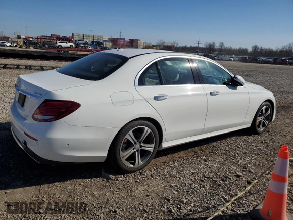 2017 Mercedes-Benz E-Class E 300 Luxury with VIN WDDZF4KB8HA179508, listed as a Copart auction lot 50572595 with 81,635 mi miles and Salvage Title. Bid and sale history available at carsss.com. Image 3.