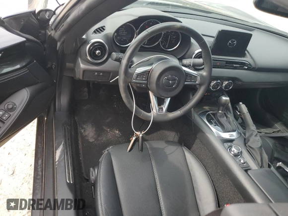 2023 Mazda MX-5 Miata Grand Touring with VIN JM1NDAM7XP0558827, listed as a Copart auction lot 79390864 with 14,901 mi miles and Salvage title. Bid and sale history available at DreamBid. Image 8.