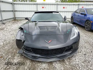 2019 Chevrolet Corvette Z06 2LZ with VIN 1G1YS2D60K5601396, listed as a Copart auction lot 50212764 with 11,794 mi miles and Salvage Title. Bid and sale history available at carsss.com. Image 5.