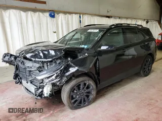 2024 Chevrolet Equinox RS with VIN 3GNAXWEG9RL146400, listed as a Copart auction lot 59879515 with 5,078 mi miles and Salvage title. Bid and sale history available at DreamBid. Image 1.