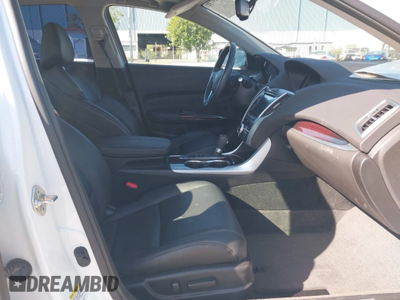 2015 Acura TLX with VIN 19UUB1F34FA019769, listed as a IAAI auction lot 41909731 with 93,254 mi miles. Bid and sale history available at carsss.com. Image 5.