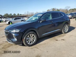2021 Buick Envision Preferred with VIN LRBAZLR49MD111824, listed as a Copart auction lot 43372545 with 61,694 mi miles and Salvage Title. Bid and sale history available at DreamBid. Image 1.