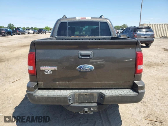 2008 Ford Explorer Sport Trac XLT with VIN 1FMEU31E78UA41134, listed as a Copart auction lot 55744535 with 125,764 mi miles and Salvage title. Bid and sale history available at DreamBid. Image 6.