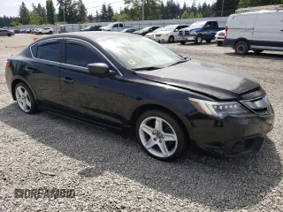 2017 Acura ILX Premium with VIN 19UDE2F81HA008725, listed as a Copart auction lot 53920115 with 92,181 mi miles and Salvage title. Bid and sale history available at DreamBid. Image 4.