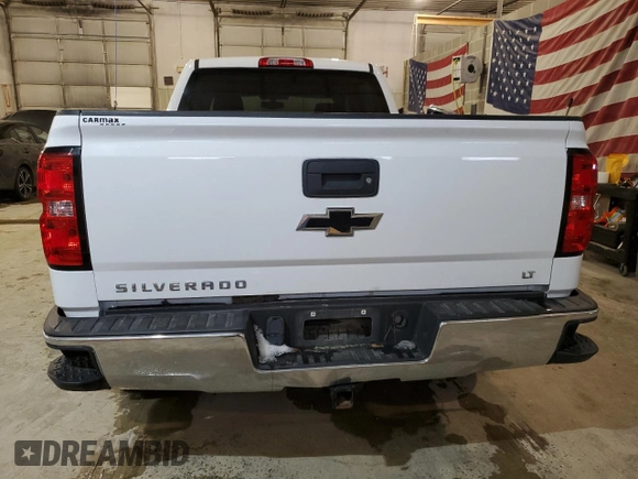 2018 Chevrolet Silverado 1500 LT with VIN 1GCUKREC8JF200108, listed as a Copart auction lot 44582405 with 126,169 mi miles and Salvage Title. Bid and sale history available at DreamBid. Image 6.