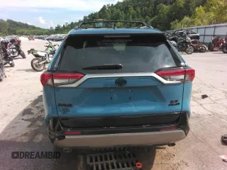 2023 Toyota RAV4 Hybrid XSE with VIN 2T3E6RFV6PW038320, listed as a Copart auction lot 46690615 with Not provided miles and Salvage title. Bid and sale history available at DreamBid. Image 6.