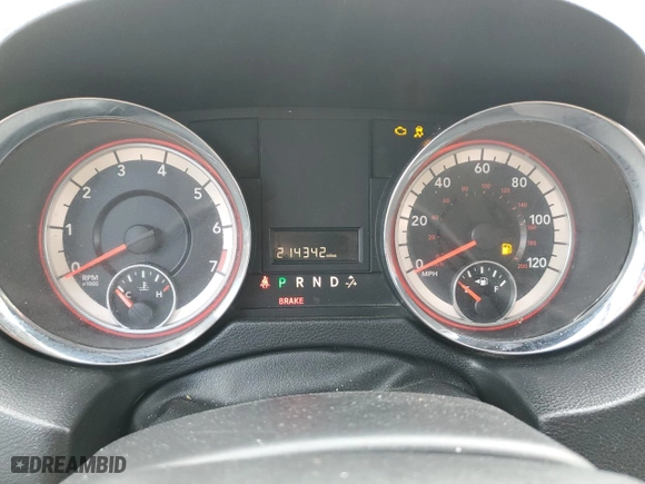 2016 Dodge Grand Caravan SE with VIN 2C4RDGBG9GR103044, listed as a Copart auction lot 50452225 with 214,342 mi miles and Clean Title. Bid and sale history available at carsss.com. Image 9.