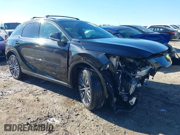 2023 Lexus RX with VIN 2T2BBMCA8PC006347, listed as a IAAI auction lot 41032379 with 16,760 mi miles. Bid and sale history available at carsss.com. Image 1.