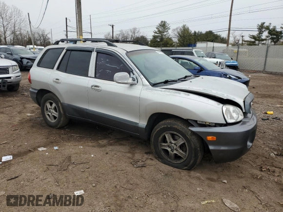 2004 Hyundai Santa Fe GLS with VIN KM8SC73D94U617141, listed as a Copart auction lot 46931565 with 120,192 mi miles and Salvage Title. Bid and sale history available at carsss.com. Image 4.
