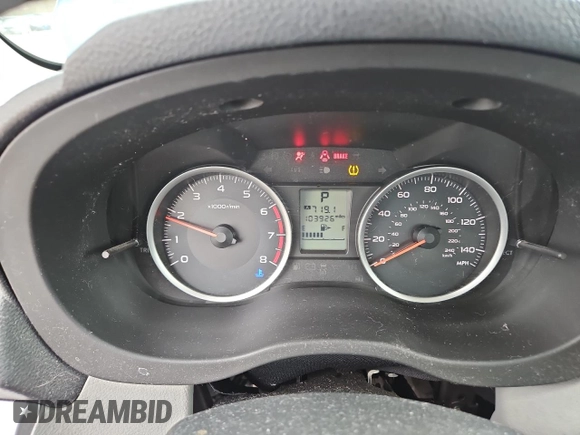 2015 Subaru Forester 2.5i with VIN JF2SJABC8FH469173, listed as a Copart auction lot 53573965 with 103,926 mi miles and Salvage Title. Bid and sale history available at carsss.com. Image 9.