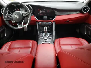 2020 Alfa Romeo Giulia with VIN ZARFANANXL7625330, listed as a Copart auction lot 49191163 with 35,507 mi miles. Bid and sale history available at carsss.com. Image 8.