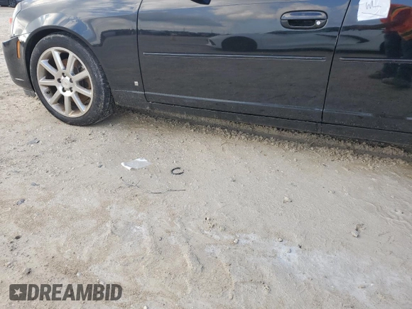 2007 Cadillac CTS with VIN 1G6DP577270151206, listed as a Copart auction lot 73718094 with 0 mi miles and Salvage Title. Bid and sale history available at carsss.com. Image 12.