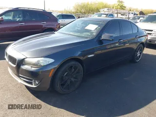 2011 BMW 5 Series 535i with VIN WBAFR7C57BC607625, listed as a IAAI auction lot 41777798 with 210,876 mi miles and . Bid and sale history available at carsss.com. Image 2.
