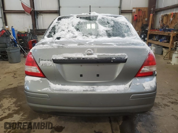 2010 Nissan Versa 1.6 with VIN 3N1CC1APXAL442278, listed as a Copart auction lot 45135045 with 166,598 mi miles and Salvage Title. Bid and sale history available at carsss.com. Image 6.