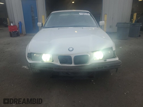 1997 BMW 3 Series 328is with VIN WBABG1326VET03587, listed as a Copart auction lot 41882135 with 231,287 mi miles and Salvage Title. Bid and sale history available at carsss.com. Image 5.