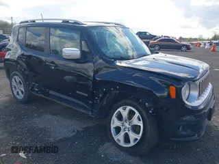 2018 Jeep Renegade Limited with VIN ZACCJBDB8JPG88164, listed as a IAAI auction lot 42181037 with 111,801 mi miles and . Bid and sale history available at DreamBid. Image 1.
