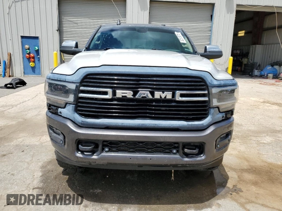 2019 Ram 2500 Laramie with VIN 3C6UR5NL0KG702140, listed as a Copart auction lot 52513015 with 63,525 mi miles and Salvage title. Bid and sale history available at DreamBid. Image 5.