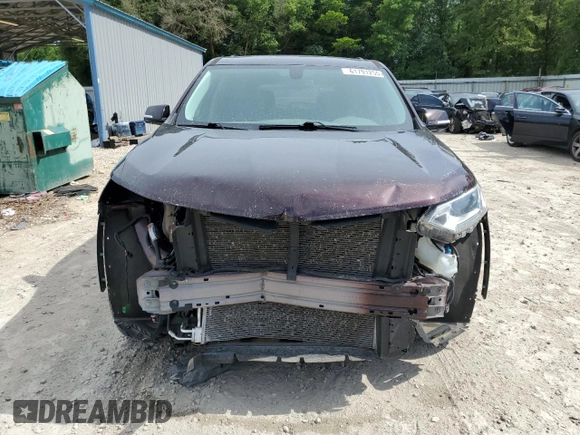 2020 Chevrolet Traverse LT Cloth with VIN 1GNERGKWXLJ324732, listed as a Copart auction lot 61791255 with 49,524 mi miles and Salvage title. Bid and sale history available at DreamBid. Image 5.