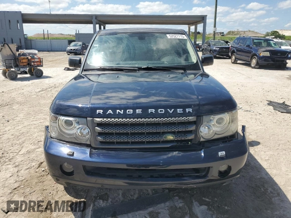 2008 Land Rover Range Rover Sport HSE z VIN SALSF25418A125781, wystawiony jako Copart lot #52527715 z przebiegiem 95 460 mil mil oraz Szkoda całkowita • Salvage title. Historia ofert i sprzedaży dostępna na DreamBid. Obrazek 5.