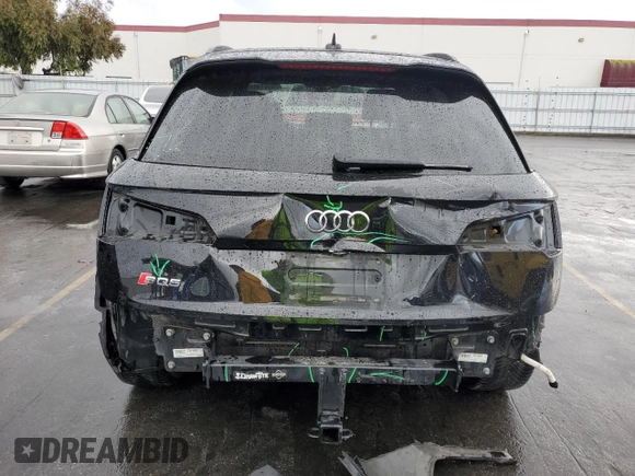 2019 Audi SQ5 Premium Plus with VIN WA1B4AFY8K2022409, listed as a Copart auction lot 76301484 with 64,893 mi miles and Salvage Title. Bid and sale history available at DreamBid. Image 6.
