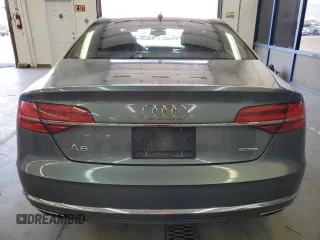 2015 Audi A8 with VIN WAUJGAFD3FN016587, listed as a Copart auction lot 60778904 with 116,818 mi miles and Clean title. Bid and sale history available at DreamBid. Image 6.